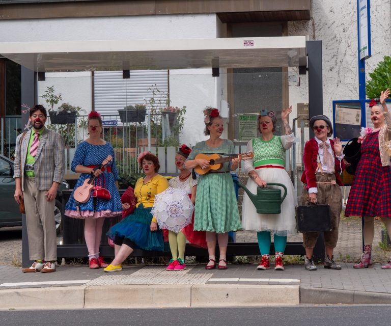 Gruppenbild der Clownsfamilie :-)